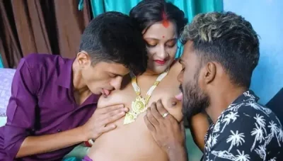Desi Sister-in-law Sudipa Big Milk 2024 GoddesMahi UNRATED Hindi Hot Short Film