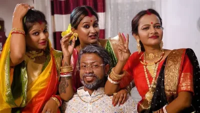 Lusty Old Man with 3 New Wives 2025 GoddesMahi UNRATED Hindi Hot Short Film
