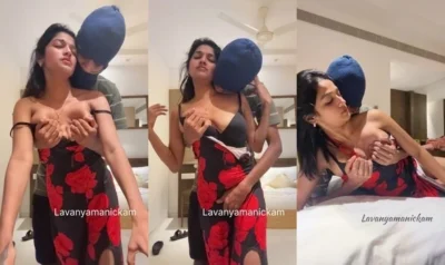 Lavanya Manickam Boobs Massage By Maskman